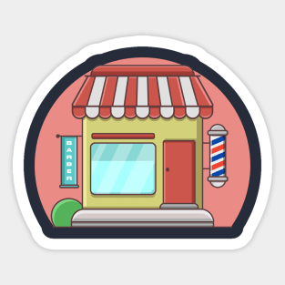 BARBERSHOP Sticker